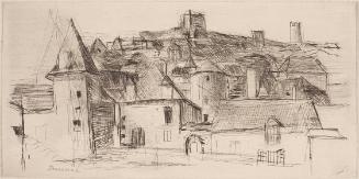 Gerhart Frankl, Turenne, 1928, Diamantradierung auf Japanpapier, Blattmaße: 19,2 × 31,2 cm, Leg…