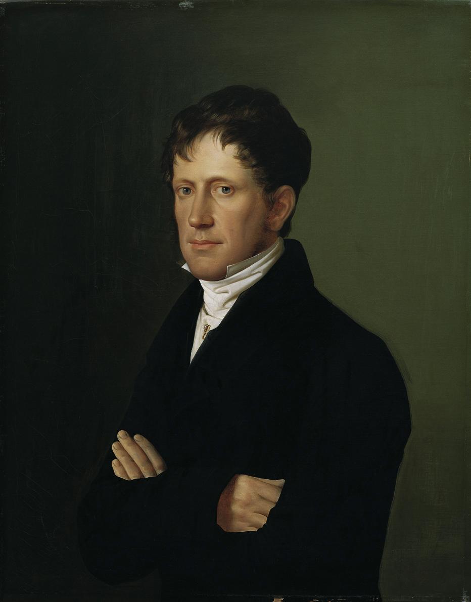 Leopold Kuppelwieser, Josef Mayer Freiherr von und zu Gravenegg, 1827, Öl auf Leinwand, 79 x 63…