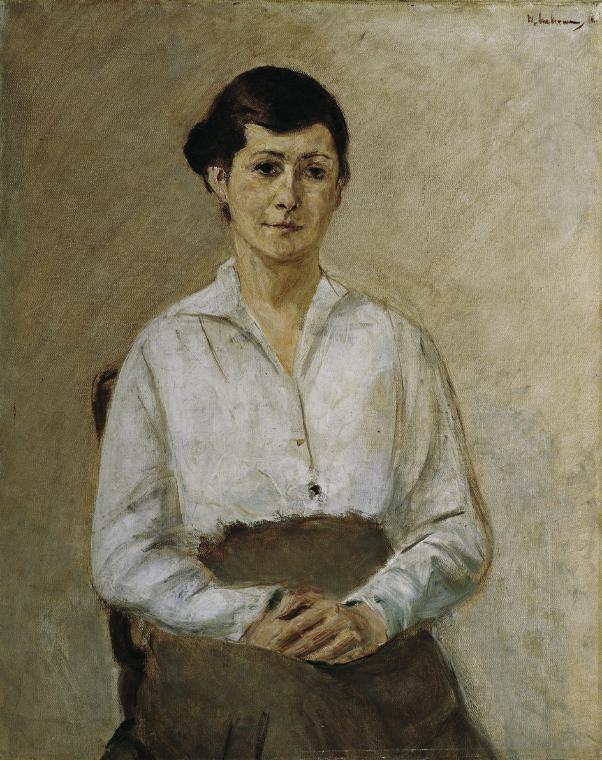 Max Liebermann, Käthe Liebermann – Die Tochter des Künstlers, 1916, Öl auf Leinwand, 93,5 x 74,…