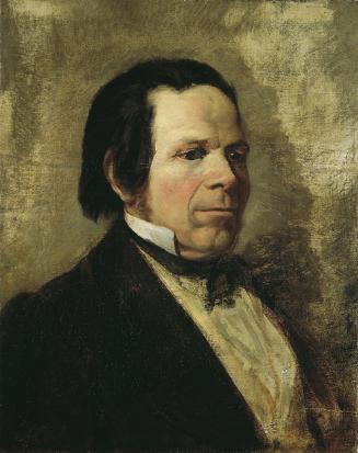 Josef Danhauser, Porträt eines Mannes, um 1840, Öl auf Leinwand, 56,5 x 45,5 cm, Belvedere, Wie…