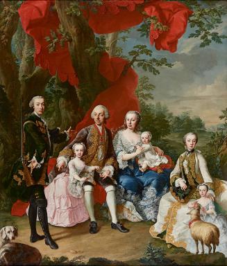 Martin van Meytens d. J., Die Familie des Grafen Nikolaus Pálffy von Erdöd, um 1760, Öl auf Lei…