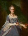 Umkreis Martin van Meytens d. J., Johanna Ruard, um 1770, Öl auf Leinwand, 115 x 87 cm, Belvede…