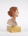 Josef Humplik, Grete Wiesenthal, 1929, Terrakotta, H: 44 cm, Maße inkl. Sockel: 56 x 41 x 23 cm…