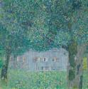 Gustav Klimt, Bauernhaus in Buchberg (Oberösterreichisches Bauernhaus), 1911, Öl auf Leinwand, …