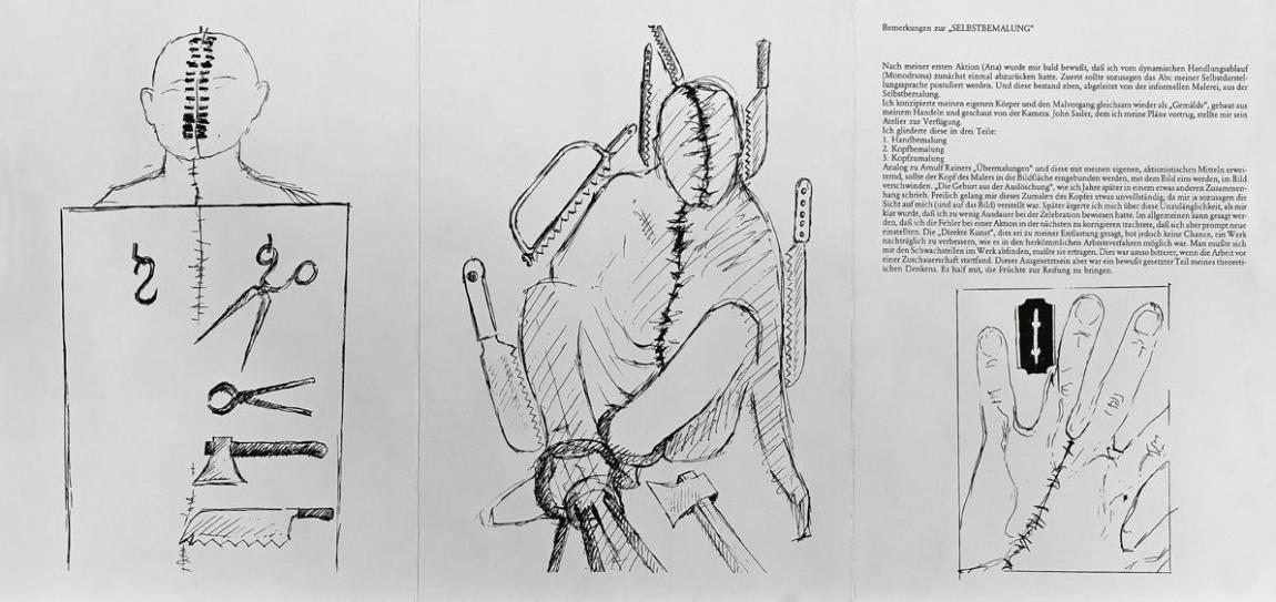 Selbstbemalung I - Bemerkung