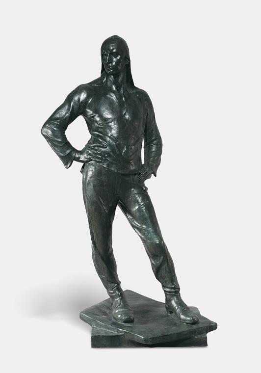 Constantin Emile Meunier, Der Schiffslöscher, 1893, Bronze, ca.: 225 × 124 × 93 cm, Belvedere, …