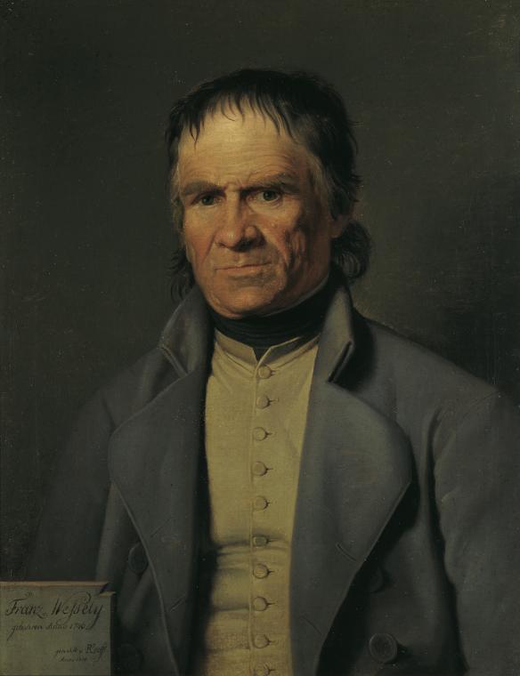 Johann Peter Krafft, Franz Wessely, 1810, Öl auf Leinwand, 61 x 48 cm, Belvedere, Wien, Inv.-Nr…