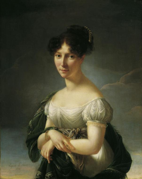 Eugenie le Brun (verh. Tripier-Lefranc), Damenbildnis, 1822, Öl auf Leinwand, 91,6 x 73 cm, Bel…