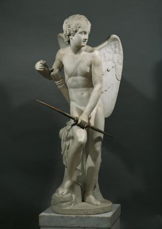 Johann Nepomuk Schaller, Der jugendliche Amor, 1815-1816, Carraramarmor, H: 130 cm, Belvedere,  ...