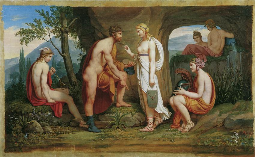 Perseus und die Nymphen