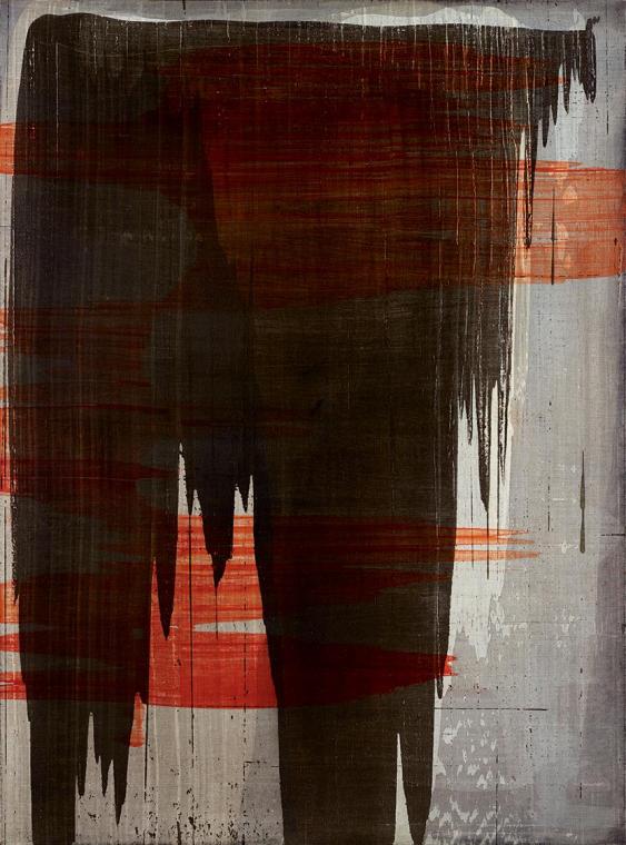 Erwin Bohatsch, Ohne Titel, 2003, Öl, Kunstharz auf Leinwand, ungerahmt: 135,5 × 100 × 4,5 cm, …