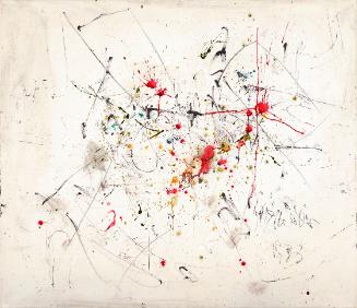 Hans Staudacher, Ohne Titel, 1973, Öl auf Leinwand, ungerahmt: 130 × 151 × 3 cm, Schenkung Samm…