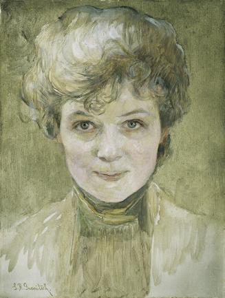 Susanne Renate Granitsch, Selbstbildnis, um 1910/1915, Öl auf Leinwand, 24 x 18 cm, Belvedere, …