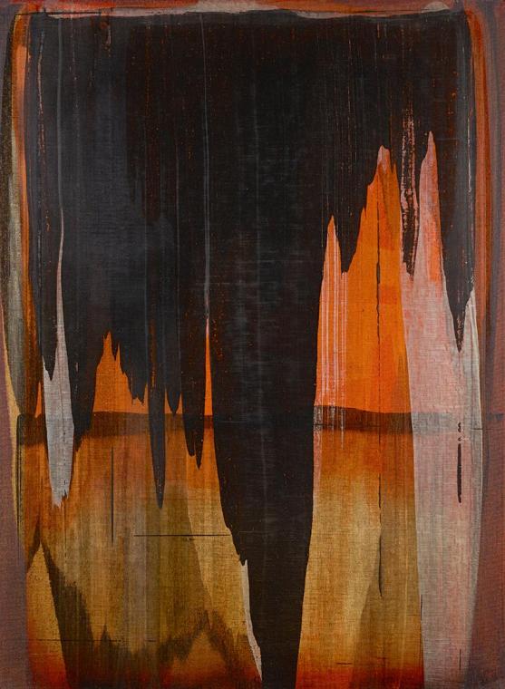 Erwin Bohatsch, Ohne Titel, 2004, Öl, Kunstharz auf Leinwand, ungerahmt: 95,5 × 70,5 × 4 cm, Sc…