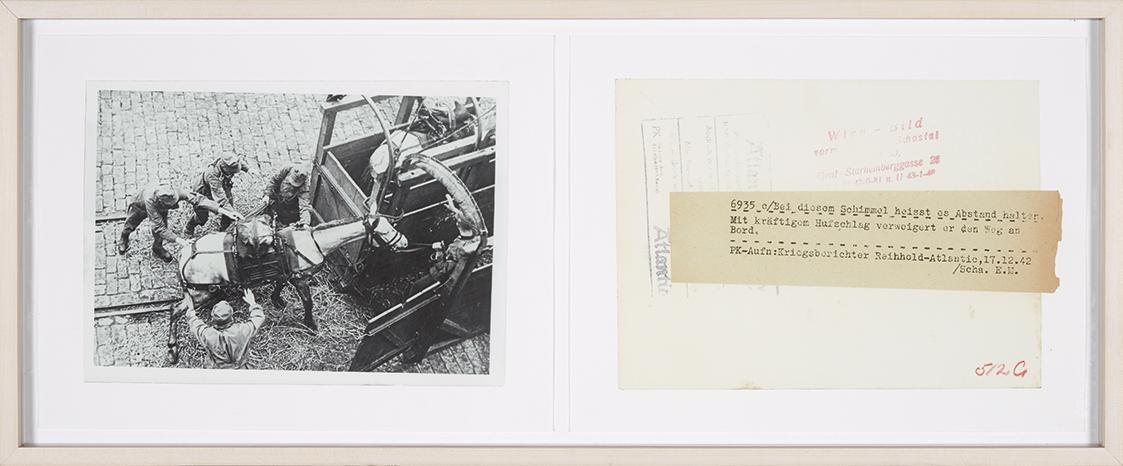 Ann Sofi Sidén, Poshlust Verso Recto: "Bei diesem Schimmel heißt es Abstand halten ...", 2003, …