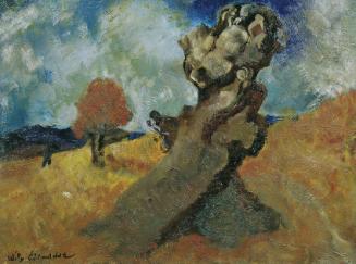 Willy Eisenschitz, Landschaft in der Haute Provence, 1937, Öl auf Leinwand, 54,5 x 73 cm, Belve…