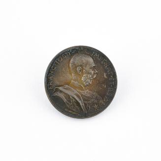 Josef Tautenhayn d. J., Silberne Staats-Medaille der XVII. Jahres-Ausstellung 1901. Kunstverein…