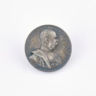 Josef Tautenhayn d. J., Medaille Internationale Jubiläums-Kunstausstellung Wien 1888, 1888, Med…
