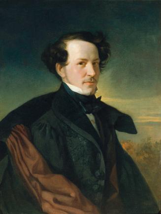 Michael Moritz Daffinger, Herrenporträt, um 1835, Öl auf Leinwand, 71,5 x 53,5 cm, Belvedere, W…
