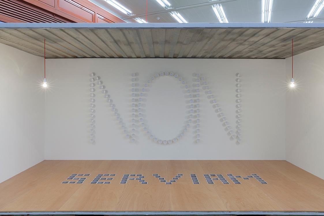 Peter Weibel, Zum Problem Kopie–Original: NON SERVIAM (ich will nicht dienen), sagte Luzifer, d…