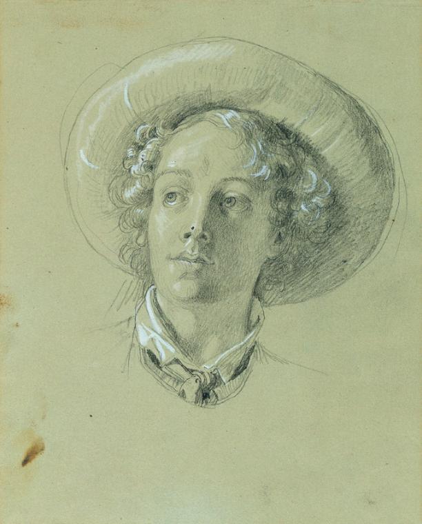 Studie zu "Hermann und Dorothea im Weinberg"