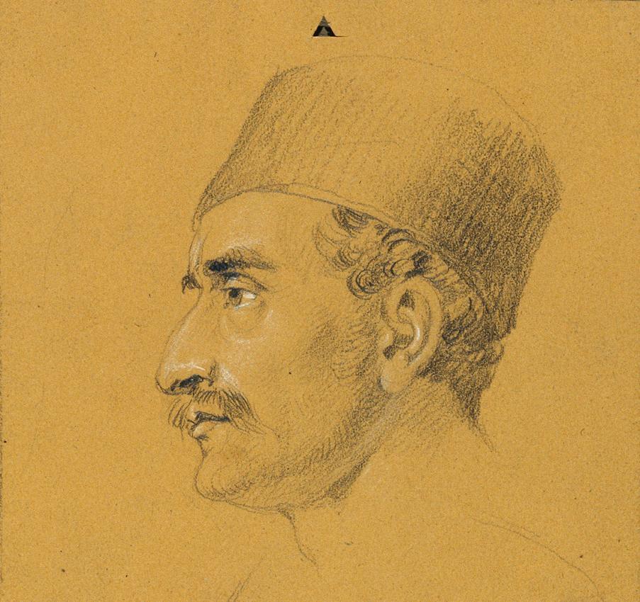 Portrait Study for “Nikola Zrinski’s Sortie from Szigetvár Fortress”