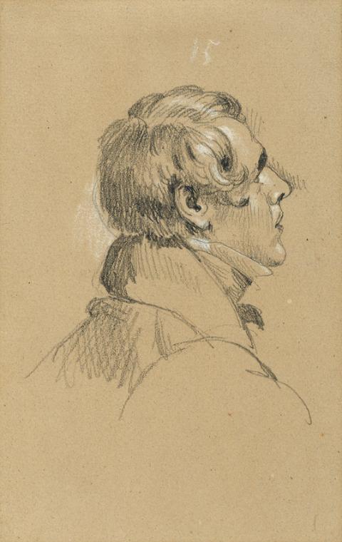 Studie zur "Rückkehr des Kaisers Franz aus Pressburg"