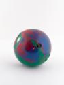Benjamin Hirte, Antics, 2013, Bowlingkugel, angeschnitten, D: 22 cm, Ankauf aus Mitteln der Gal…