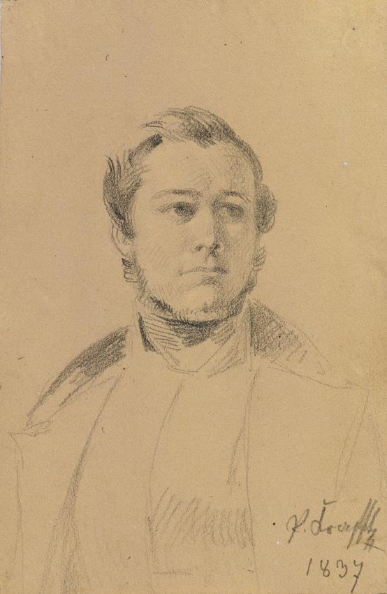Study for a Portrait of Franz Xaver Eckl
