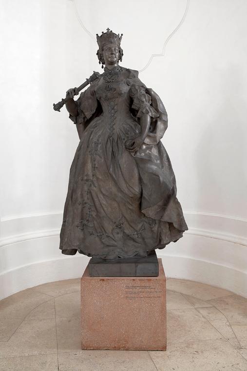 Franz Xaver Messerschmidt, Maria Theresia als Königin von Ungarn, 1764/1766, Zinnguss (79,4% Zi…