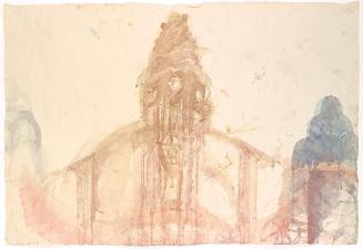 Martha Jungwirth, Ohne Titel, 1979, Aquarell, 55 × 81 cm, Schenkung aus Privatbesitz, Belvedere…
