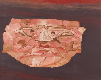 Jindřich Štyrský, Maldoror, 1941, Öl auf Leinwand, Rahmenmaße: 57,5 × 67,5 × 4 cm, Dauerleihgab…