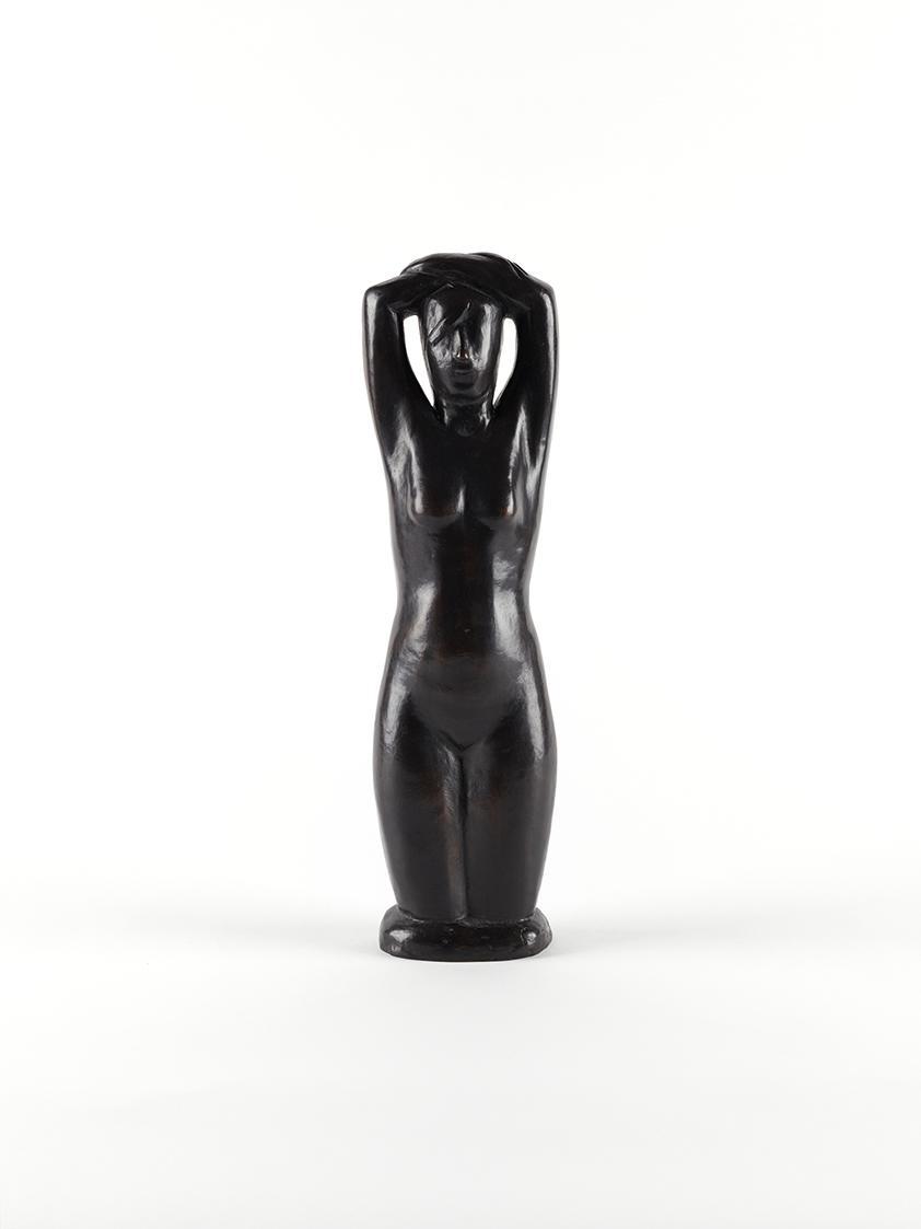 Otto Gutfreund, Weiblicher Akt, 1929, Bronze, 42 × 12 × 8 cm, Dauerleihgabe Sammlung Rotter, Be…