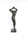 Jan Štursa, Der Verwundete, um 1916, Bronze, 43 × 18 × 26 cm, Dauerleihgabe Sammlung Rotter, Be…