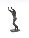 Jan Štursa, Der Verwundete, um 1916, Bronze, 43 × 18 × 26 cm, Dauerleihgabe Sammlung Rotter, Be…