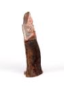 Kurt Hüpfner, Ohne Titel, 1994, Gips (Sockel), Engobe, Terrakotta, Pigmentfarbe, Öl, 17 × 37 × …