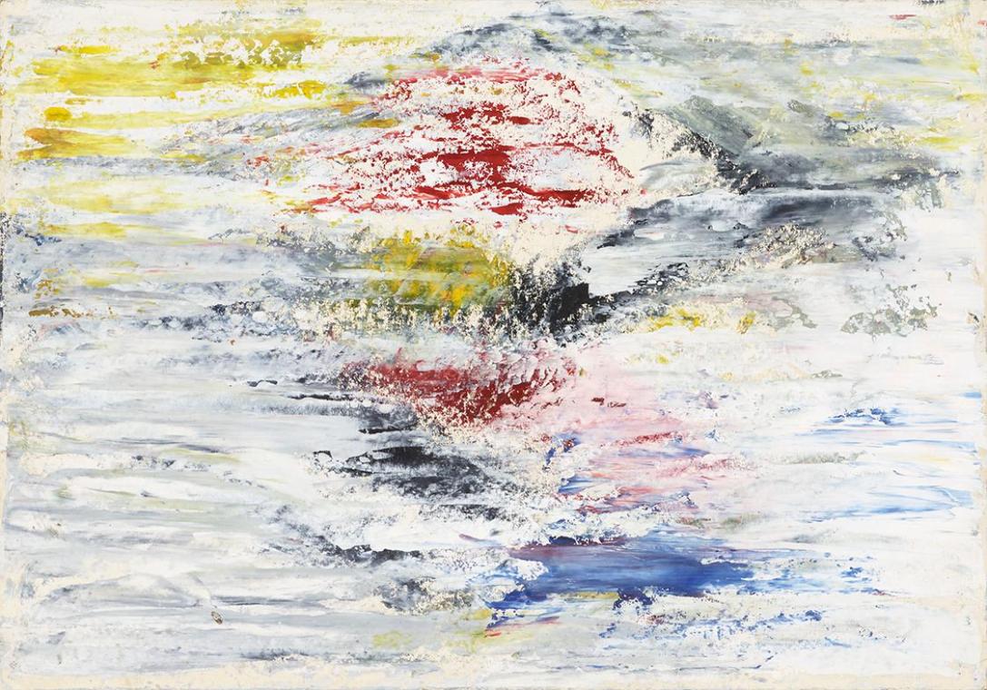 Andrew Molles, Ohne Titel, undatiert, Öl auf Karton, 20,5 × 35,5 cm, Belvedere, Wien, Inv.-Nr. …