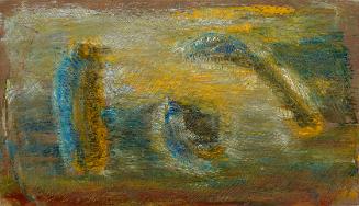 Andrew Molles, Ohne Titel, vor 1960, Öl auf Karton, 20,5 × 35,5 cm, Belvedere, Wien, Inv.-Nr. 1…