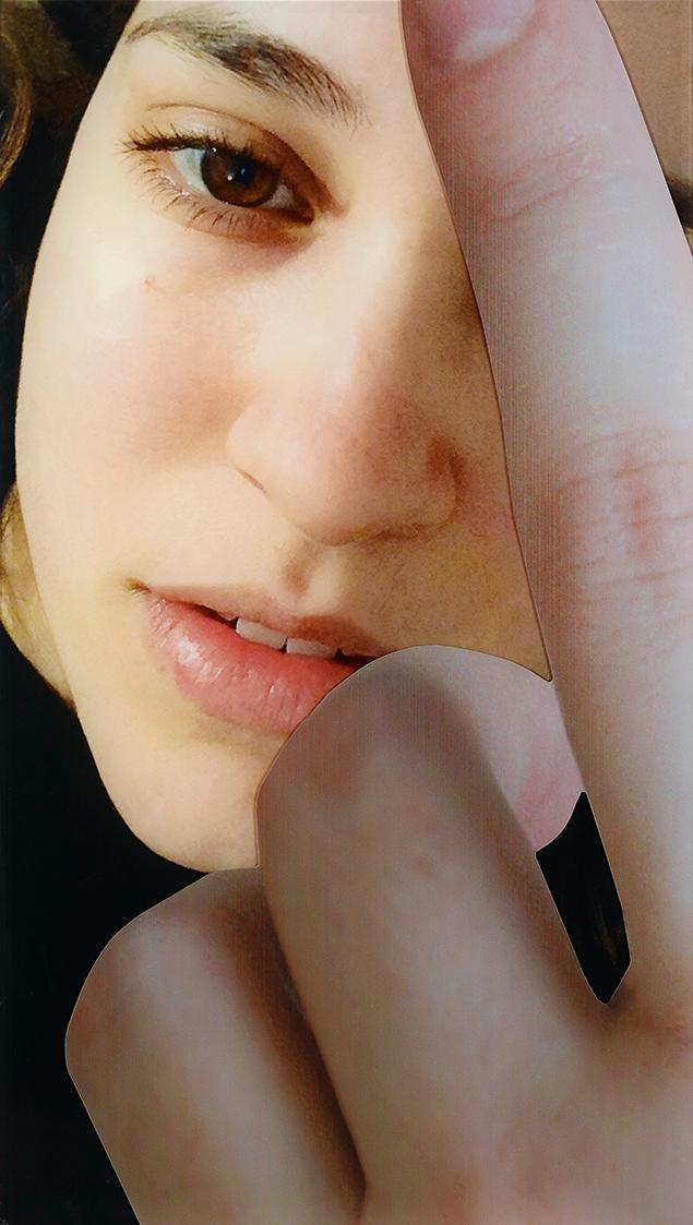 Rosa Rendl, Never Tired, 2015, Digitaldruck auf und hinter Plexiglas, Alurahmen, 124,5 × 70 × 2…