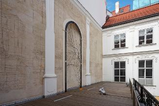 Zaha Hadid, Trompe l'oeil, 2015, Stahl, 627 × 227,5 × 72,5 cm, Zaha Hadid Design Limited 2015, …