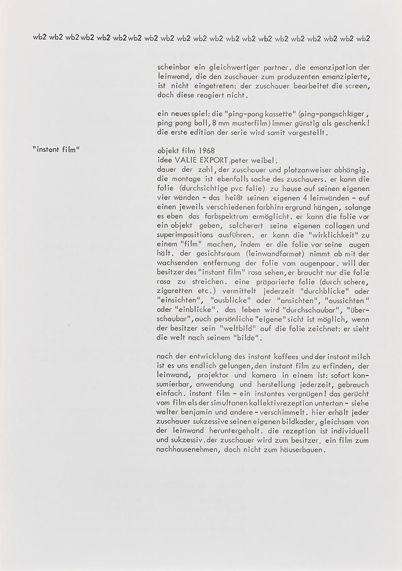 Friedrich Achleitner, mini art, 1968, Papier, Blattmaße: 30 × 21 cm, Belvedere, Wien, Inv.-Nr. …