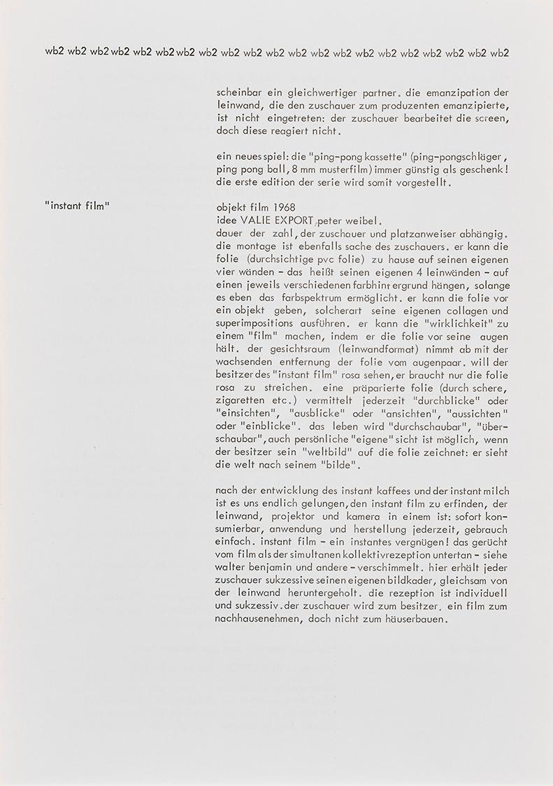 Friedrich Achleitner, mini art, 1968, Papier, Blattmaße: 30 × 21 cm, Belvedere, Wien, Inv.-Nr.  ...