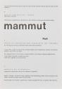 Marc Adrian, das mammut. ein lehrstück, 1966, Druck, 30 × 21 cm, Belvedere, Wien, Inv.-Nr. 1126…