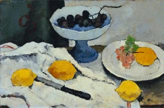 Gerhart Frankl, Stillleben mit Zitronen,1925, Öl auf Leinwand, 43,5 × 66 cm, Belvedere, Wien, I…
