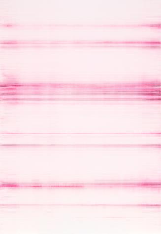 Sofie Thorsen, Untitled (Dark Magenta), 2015, Pigment und Kaseinfarbe auf Holz, 145 × 100 × 5 c ...