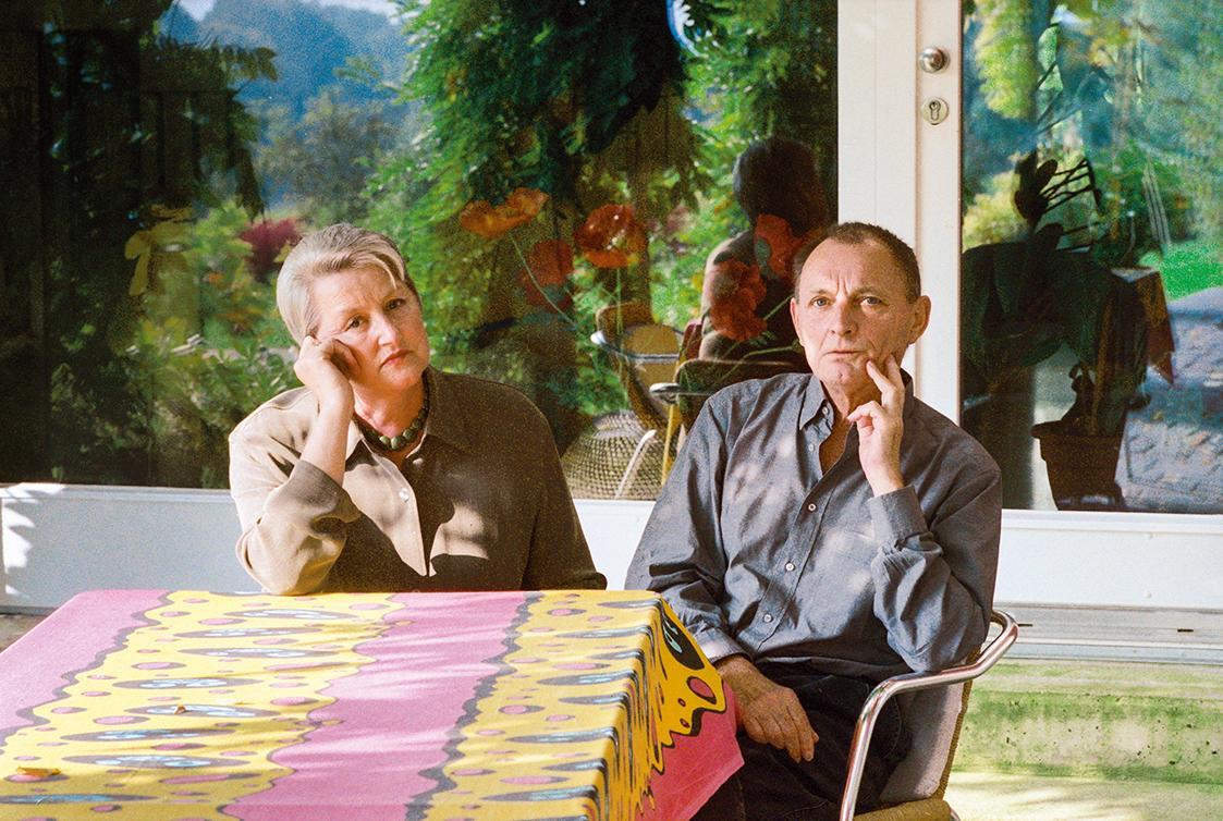 Heidi Harsieber, Günter und Ana Brus, 2004, C-Print, 30 × 45 cm, Schenkung der Künstlerin, Belv…