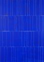Oswald Oberhuber, Naturwissenschaften, 2009, Acryl auf Leinwand, 3-teilig, 20 × 50 × 2 cm, Belv…