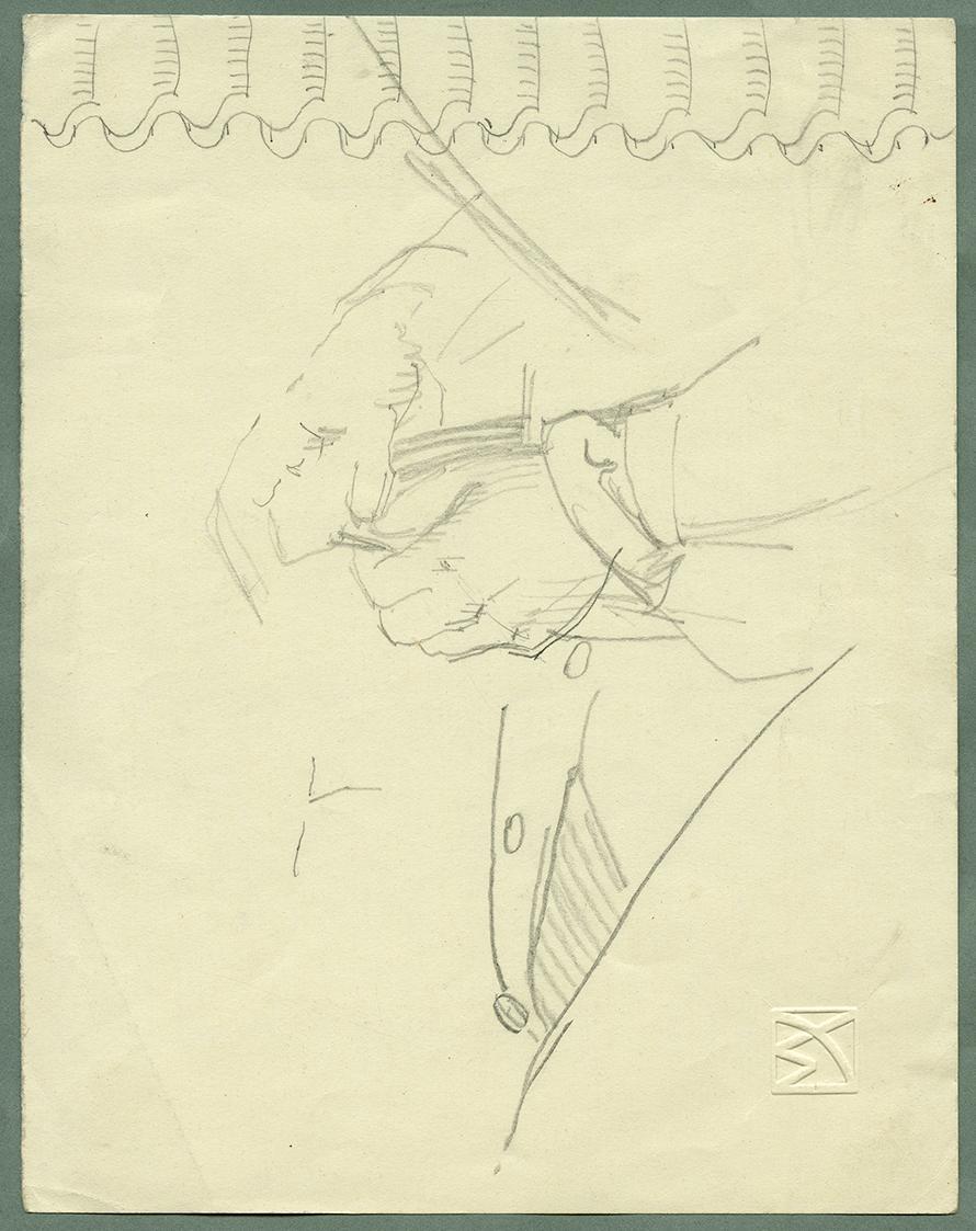 Max Kurzweil, Händestudie, um 1900, Bleistift auf Papier, 17,3 × 13,6 cm, Belvedere, Wien, Inv. ...