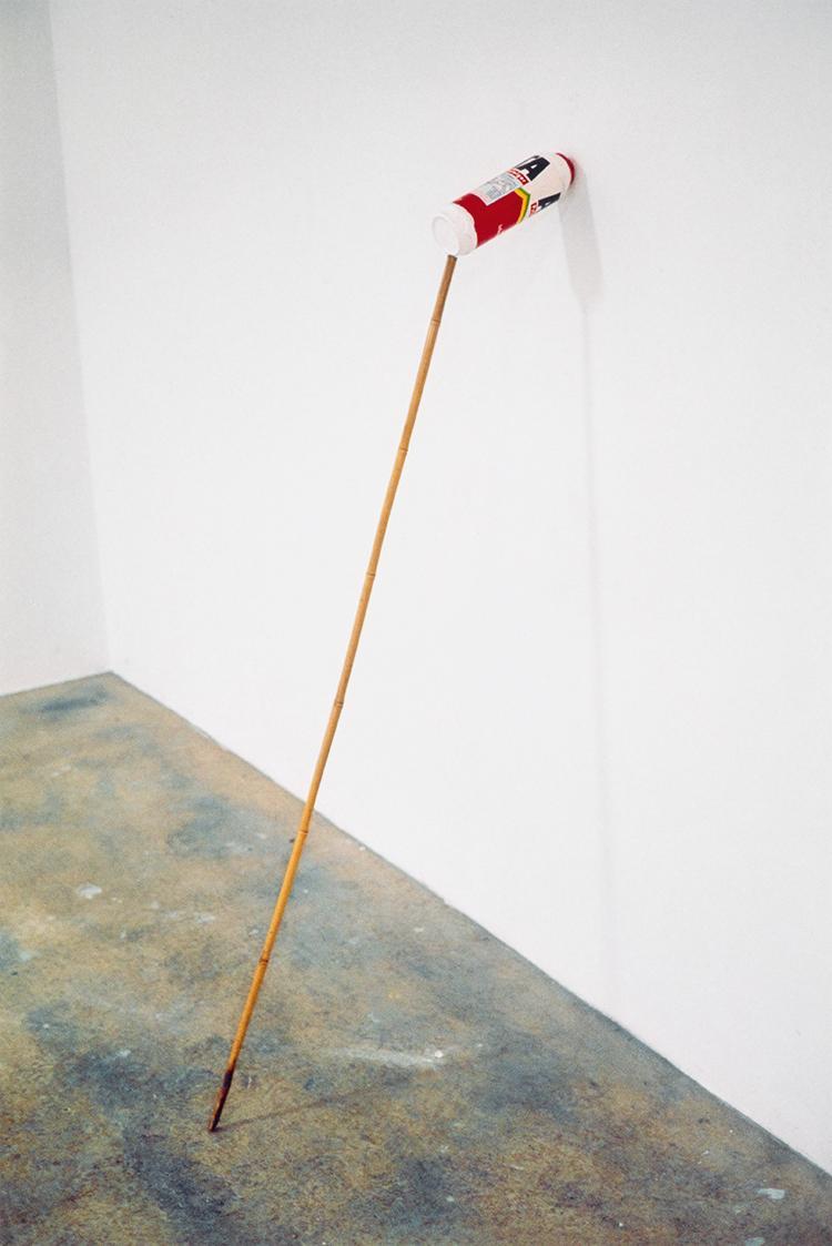 Erwin Wurm, one minute sculpture, 1997/2005, C-Print, 45 × 30 cm, Belvedere, Wien, Inv.-Nr. 114 ...