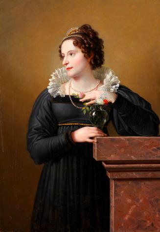 Johann Peter Krafft, Bildnis Florentina Troclet-Fautz, 1815, Öl auf Leinwand, 106 × 74,5 cm, Be…